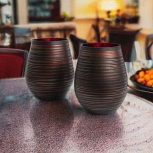 Vasos de Cobre de Primera Calidad para Agua, Diseño Moderno con Efecto Martillado, para Mesa, Hogar y Restaurante, a Precio Económico - Product Image 4