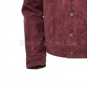 Casual Leather Jacket Men Custom logo Designer Blank Pure Plus Size Men's Jackets For Sale In wholesale Low Price - Product Image 4
