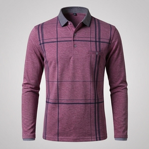 Camisas Polo Casuales de Manga Larga para Hombre, Bordadas, de Alta Calidad, Venta al Por Mayor 2026 - Product Image 4