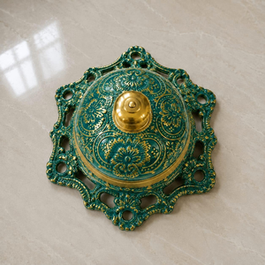 Cloche en laiton pour bureau, table, comptoir et réception, cloche d'appel décorative de style antique pour hôtel, restaurant, bureau, service client - Product Image 5