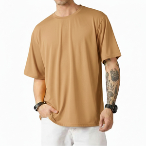 Camiseta Oversize Personalizada, Precio de Fábrica OEM/ODM, Mezcla de Algodón de Alta Calidad, Suave y Cómoda, Proveedor de Ropa Casual Urbana - Product Image 6