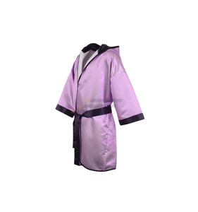 New Design Best Quality <b>Boxing</b> <b>Robe</b> With Hood Breathable Comfortable <b>Boxing</b> <b>Robe</b> With Cheap Price Custom Logo Wholesale - Product Image 3