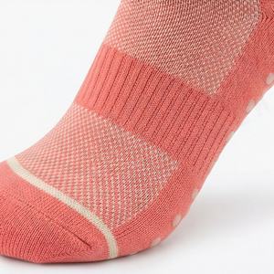 Athletic Premium <b>Grip</b> <b>Socks</b> Custom Crew Yoga Breathable Performance Durable Soft Gym Workout Pilates Customized Color Fit Pair - Product Image 5