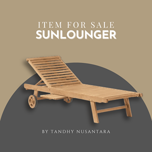 Chaise longue en teck massif, écologique, durable, pour l'extérieur, lit de soleil pour jardin, chaise longue individuelle, prix de gros de l'exportation vers l'Europe - Product Image 6