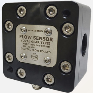 Débitmètre pour carburant diesel DIGITAL FLOW Korean DGT-025AIH, capteur de débit à engrenages ovales, filetage mâle, fabriqué en Corée - Product Image 4