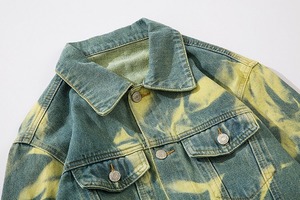 Vestes en jean pour hommes de couleur noire, très populaires, confortables, à prix avantageux et de bonne qualité - Product Image 6