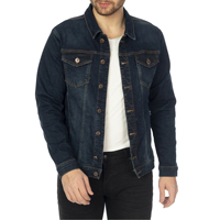 17 Vestes en jean pour hommes de qualité supérieure, élégantes, pour l'hiver, patchwork, réversibles, imperméables, coupe-vent, respirantes, écologiques