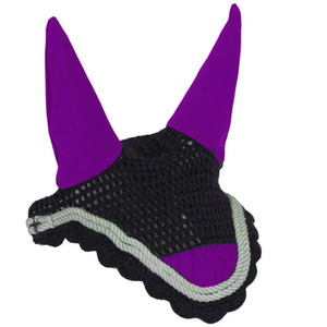 Latest Design Custom Equestrian Equine Equipment Horse <b>Fly</b> Veils High Quality Soft Mesh Ear Bonnets for Horse Riding Products - Product Image 4