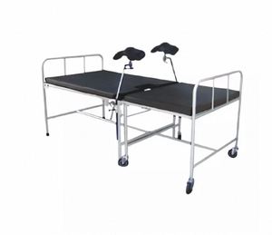 Cama de Partos Obstétrica Hitech en 2 Partes/Secciones, Construcción de Pino Mongol, Capacidad de Carga de 150 kg - Product Image 1