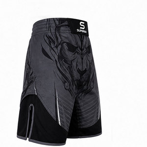 Wholesale Best Selling Premium Quality MMA Shorts For <b>Men</b> And Women Custom Made Design OEM Service MMA Shorts Unisex Shorts - Product Image 2