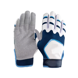 Guantes de Bateo de Béisbol Profesionales de Cuero Genuino para Diestros, Transpirables y Ligeros, Protección para las Manos, 1998 - Product Image 2