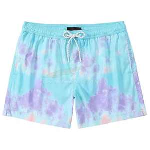 High Quality 100% Polyester Jogger Shorts 5 Inch Inseam Double <b>Layer</b> Sublimation Basketball Swim Mesh Quick Dry Eco-Friendly Men - Product Image 3