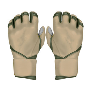 Guantes de Bateo de Béisbol Personalizados con Puño Largo, Guantes Deportivos de Cuero de Alta Calidad al por Mayor, Cómodos y Duraderos - Product Image 1