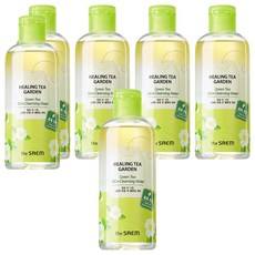 Confezione da 6 The Saem Healing Tea Garden Acqua Detergente con Olio di Tè Verde 300ml in Forma Liquida - Product Image 1
