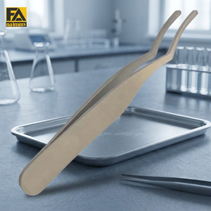 Pinzas para Cejas Curvas de Acero Inoxidable FA Najmmy, Diseño Moderno y Duradero para un Acabado Preciso - Product Image 4