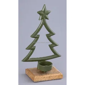 Candelabro de Acero Inoxidable de Alta Calidad con Acabado Negro Moderno para Proyectos de Decoración de Interiores, Diseño Trenzado Hecho a Mano - Product Image 2