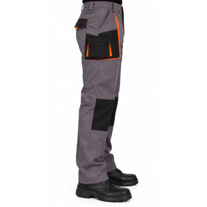 Pantalon de travail haute visibilité réfléchissant pour homme, avec poches cargo, en rayonne infroissable, certifié EN - Product Image 5