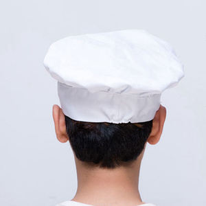Casquettes de chef unisexes personnalisables avec logo, taille ajustable, polyester/coton, accessoires pour adultes, restaurant, bar, cuisine, boulanger, hôtel, restauration - Product Image 1