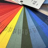 Motifs personnalisés colorés Texture papier fantaisie emballage papier cartonné en relief