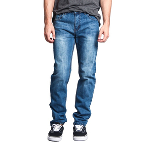 Pantalons pour hommes de différents styles, bonne qualité, prix abordable, pantalons à jambes larges, jeans oversize personnalisés - Product Image 2