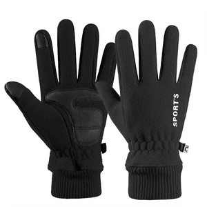 High-quality Anti Slip Windproof Winter Gloves Warm Touch Screen Thermal <b>Battery</b> <b>Heated</b> Cycling Gloves - Product Image 1