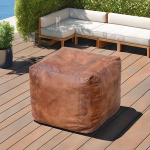 Modern Genuine Leather Bar <b>Stool</b> Chair Living Room Bedroom Apartment <b>Workshop</b> School Supermarket Portable Hotel Furniture - Product Image 1