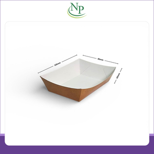 ข้อเสนอสุดพิเศษสำหรับถาดกระดาษ PNS 500 มล. คุณภาพเยี่ยม เกรดอาหาร น้ำหนักเบา เหมาะสำหรับขนมหวานและของหวาน - Product Image 3