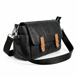 Bolso de Hombro de Cuero Genuino para Mujer, Bolso Bandolera con Logotipo Personalizado, Fabricante OEM - Product Image 6