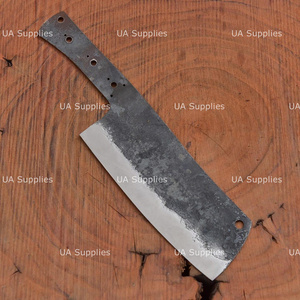 Cuchillo de Chef Tipo Cleaver Forjado a Mano en Acero con Alto Contenido de Carbono, Hoja de 0.6mm de Grosor y 11 Pulgadas de Longitud Total - Product Image 3