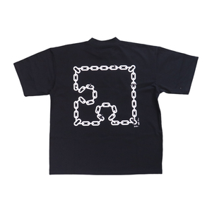 <b>Black</b> Oversized Men's T-<b>Shirt</b> Short Sleeve Crew Neck Solid Digital Printing Knitted 100% Cotton Streetwear <b>Tee</b> - Product Image 2