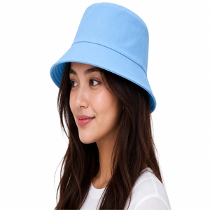 Chapeau Bob Unisexe en Coton Doux, Décontracté, à Large Bord, Léger et Confortable, pour l'Extérieur et le Streetwear, Style Frais - Product Image 3