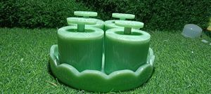 Pot de rangement en résine fait main, hermétique, pour aliments, bijoux, perles, bonbons, organisateur de salle de bain et emballage cadeau, vente en gros - Product Image 5