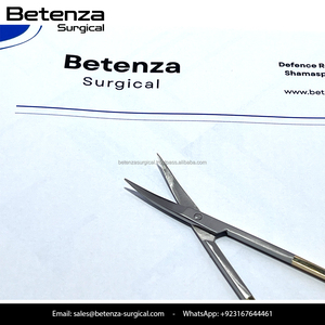 Tijeras Quirúrgicas Reutilizables de Acero Inoxidable TC Supercut Plus Premium, Tijeras Manuales de Precisión para Cirugía Ocular, ENT y Procedimientos Oftálmicos - Product Image 4
