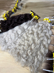 Extensiones de Cabello Humano Vietnamita Super Double Drawn, Precio de Fábrica, Ondulado Natural, Longitud Completa de 40cm a 70cm - Product Image 1