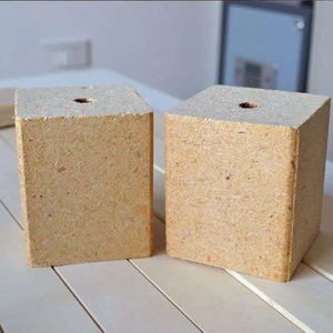 บล็อกไม้บดอัดสำหรับวัสดุรองขาพาเลทสำหรับการผลิตพาเลท ขนาด 90x90 มม. 75x90 มม. 75x75 มม. - Product Image 1