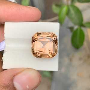 Topacio Natural Color Vino Melocotón, Piedra Preciosa Suelta de Calidad Premium para Joyería - Product Image 2