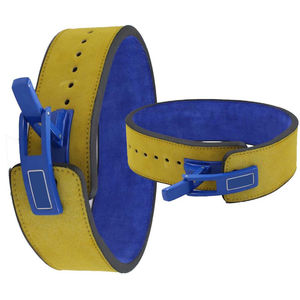 Cinturón de levantamiento de pesas de cuero para gimnasio, antideslizante, unisex, servicio OEM, ajustable, para powerlifting, venta al por mayor - Product Image 6