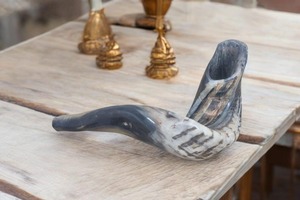 Cuerno de Shofar Natural, Económico, Hecho a Mano, para la Oración Judía, Rituales y Prácticas Espirituales - Product Image 2