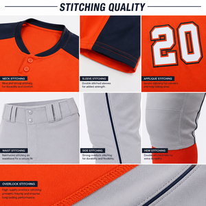Ensemble d'uniformes de baseball personnalisés 100 % polyester, imprimé par sublimation, taille élastique, motif 3D, logo personnalisé sur le devant, séchage rapide, respirant - Product Image 6