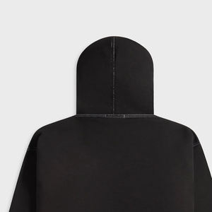 Servicio OEM de diseño para compradores al por mayor: Sudadera con capucha para hombre con bolsillos laterales y diseño de logotipo personalizable, material transpirable para el invierno. - Product Image 5