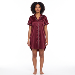 Satin Women's <b>Summer</b> Sleep <b>Pyjamas</b> in XS-XXL 100% Silk Comfortably Soft Home Loungewear - Product Image 1