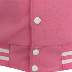 High Quality Custom Men's College Varsity <b>Jacket</b> Wool Body Stand Collar Embroidered Pockets Canvas Letterman Baseball <b>Jacket</b> - Product Image 5