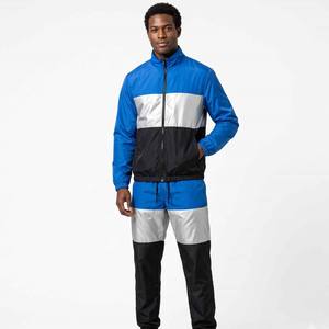 Conjunto de cortavientos de poliéster personalizado para marcas de ropa urbana estadounidenses con conjunto de cortavientos de nailon arrugado y etiqueta privada - Product Image 2