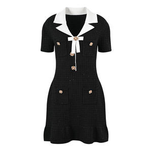 Vestido Polo para Mujer con Sensación de Lujo - Corte Entallado de Alta Costura - Ropa de Verano de Manga Corta con Logotipo Personalizado - Product Image 5