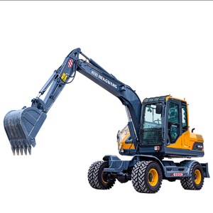 Excavadora de Ruedas China de Alto Rendimiento HW60eco HW60 HW60A para Construcción de Ingeniería - Product Image 3
