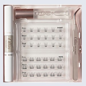 Kit de extensión de pestañas Olio Pearl Mascara, kit todo en uno para pestañas voluminosas, kit de pestañas DIY,  kirpik ekleme ve setleri - Product Image 6