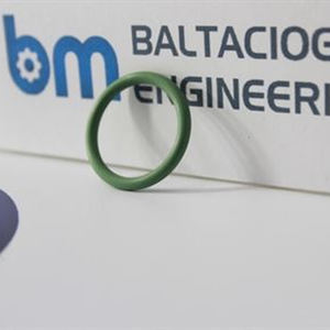 Joint torique vert de qualité supérieure pour bus, joint en Viton haute température pour la protection universelle des fluides industriels, matériel d'étanchéité durable - Product Image 2