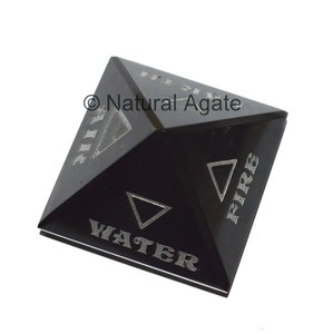 Proveedor y Mayorista de Pirámides de Ágata Negra - Product Image 6