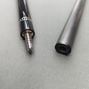 カスタムブランド147cm 12.5mm炭素繊維プールキューメイプルウッドバットステンレス2ピース - Product Image 3