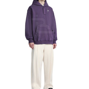Nuevo Diseño de Ropa para Hombre, Tallas Grandes, Sudaderas Transpirables con Efecto Desgastado, Estilo Básico, Sudaderas con Efecto Desgastado para Hombre en Venta en Línea - Product Image 4